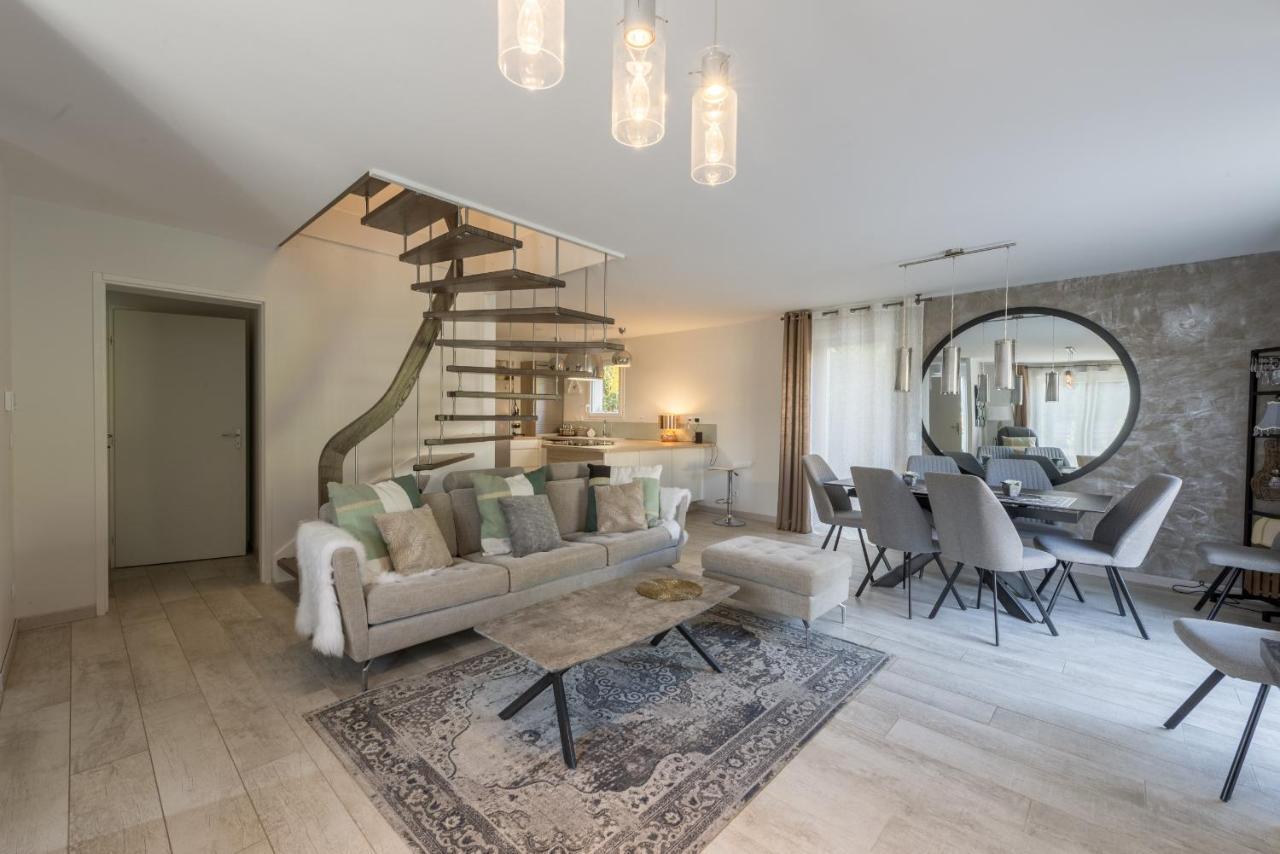 La Maison Du Port, Une Exclusivite Lla Selections By Location Lac Annecy Saint-Jorioz Eksteriør billede